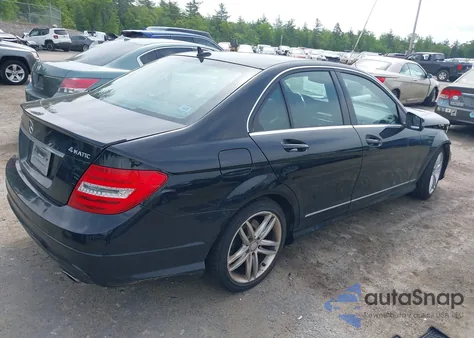 2014 Mercedes-Benz C 300 Luxury 4Matic/Sport 4Matic from USA, damaged, VIN WDDGF8AB9EA952191